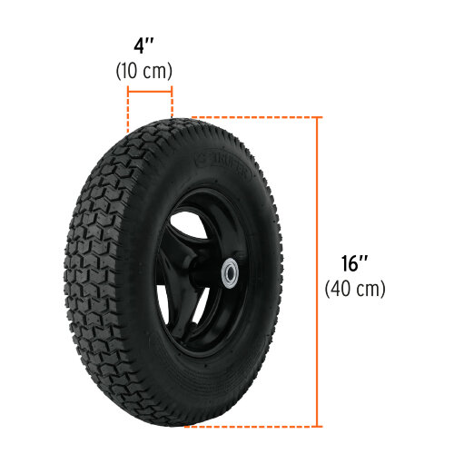 Тачка 120 л Truper (11777)