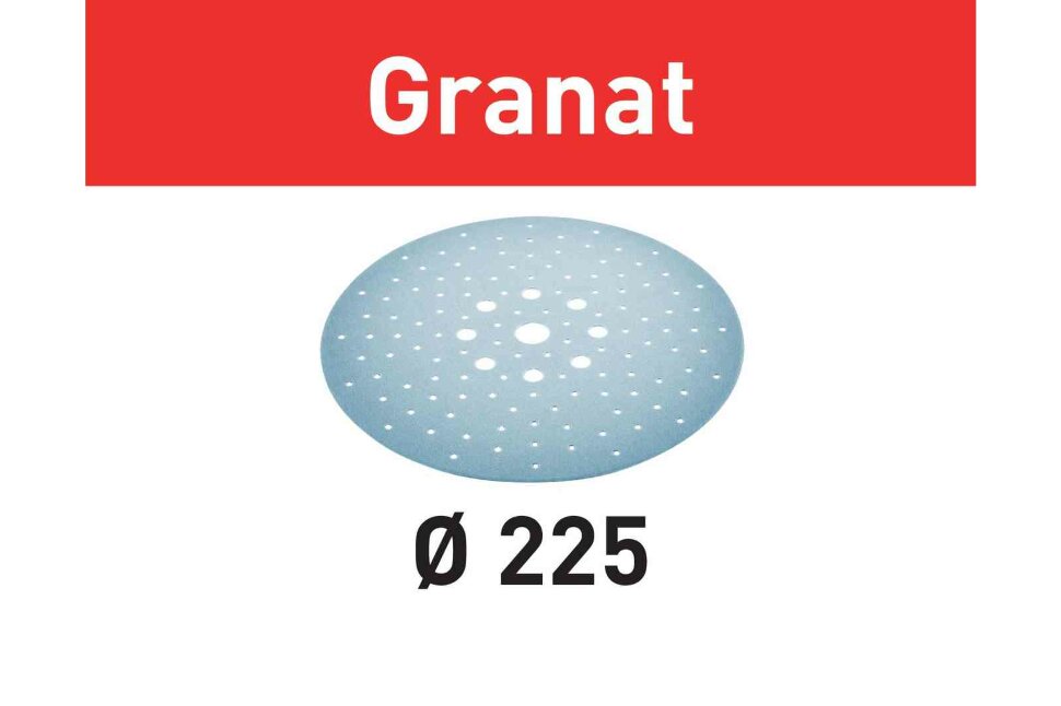 Шлифовальные круги Festool  Granat STF D225/128 P100 GR/25 (205656)