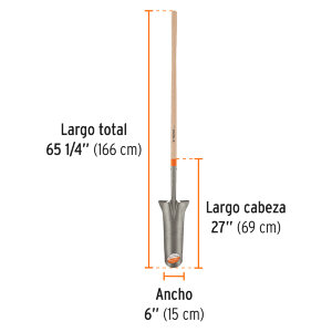 Лопата дренажная Truper (19708)