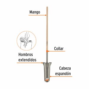 Лопата дренажная Truper (19708)