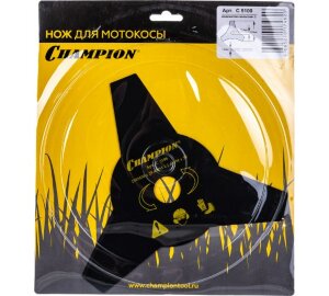 Нож для жесткой травы (230х25,4 мм)Тип А Champion (C5100)