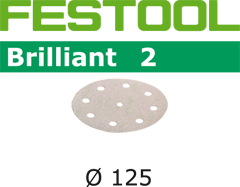  Шлифовальные круги Festool Brilliant 2 STF D125/8 P180 BR2/10 495993