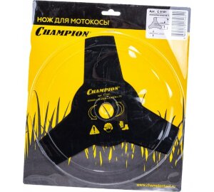 Нож для жесткой травы (255х25,4 мм)Тип А Champion (C5101)