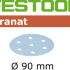 Шлифовальные круги Festool Granat STF D90/6 P180 GR/100 497369