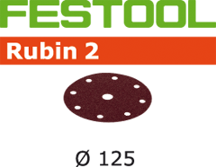 Шлифовальные круги Festool Rubin 2 STF D125/8 P40 RU2/10 499101