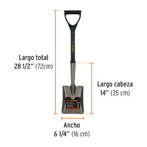 Лопата мини совковая Truper (17196)