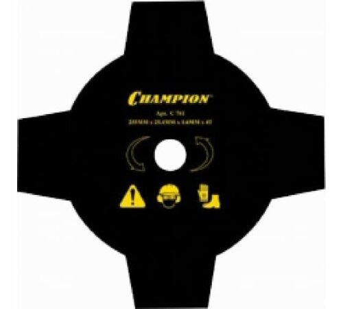 Нож для жесткой травы (250х20 мм)Тип А Champion (C5119)    