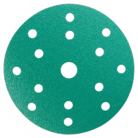 Шлифовальный диск Р2000 HANKO GREEN FILM DC341 (150 мм, 15 отверстий) Шлифовальный диск Р2000 HANKO GREEN FILM DC341 (150 мм, 15 отверстий)