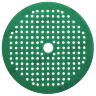 Шлифовальный диск Р320  HANKO FILM SPONGE MULTIAIR FS115(150 мм, 181 отверстия) 