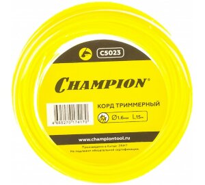 Корд триммерный Star (1.6 мм; 15 м; звезда) CHAMPION (C5023)