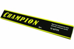 Напильники 5.2, 12шт CHAMPION (C8004)