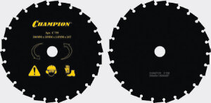 Нож с долотообразными зубцами (200х20 мм) Champion (C5109)