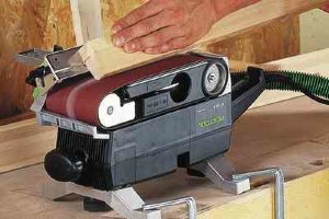 Ленточная шлифмашинка Festool BS 75 E-Set 570207