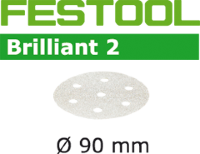 Шлифовальные круги Festool Brilliant 2 STF D90/6 P180 BR2/100 497385