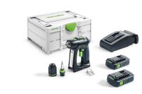 Дрель-шуруповёрт Festool C 18 Li 3,1-Compact аккумуляторная (576437) Дрель-шуруповёрт Festool C 18 Li 3,1-Compact аккумуляторная (576437)