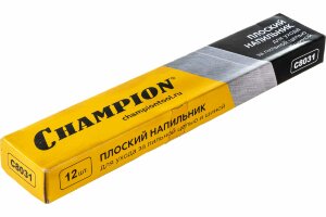 Напильники плоские 12шт CHAMPION (C8031)