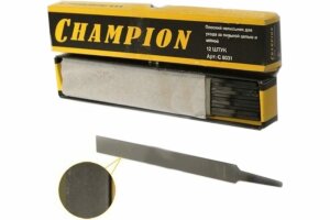 Напильники плоские 12шт CHAMPION (C8031)