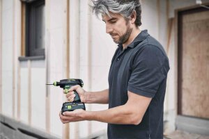 Аккумуляторная дрель-шуруповёрт Festool T 18+3 HPC 4,0 I-Set (576455)