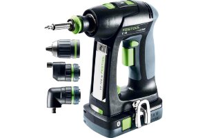 Аккумуляторная дрель-шуруповёрт Festool C 18 HPC 4,0 I-Set (577617)