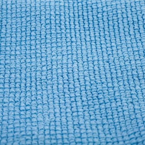 Синяя салфетка из микрофибры клинообразной вязки HANKO DM-B