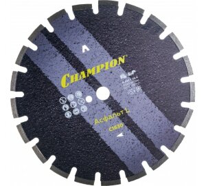 Диск алмазный Champion асфальт L (350х25,4х10)Asphafight (С1630)