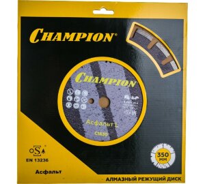 Диск алмазный Champion асфальт L (350х25,4х10)Asphafight (С1630)