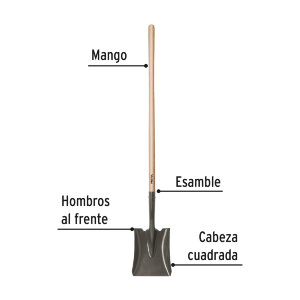 Лопата совковая Pretul (22508)