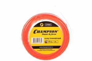 Корд триммерный Square Twist (1.6 мм; 15 м; витой квадрат) CHAMPION (C7001)