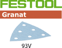 Шлифовальные листы Festool Granat STF V93/6 P180 GR/100 497396