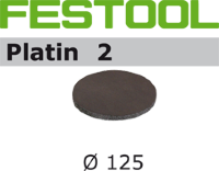 Шлифовальные круги Festool Platin 2 STF D125/0 S2000 PL2/15 492376