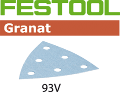 Шлифовальные листы Festool Granat STF V93/6 P150 GR/100 497395 Шлифовальные листы Festool Granat STF V93/6 P150 GR/100 497395