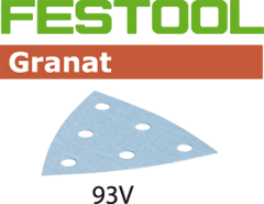 Шлифовальные листы Festool Granat STF V93/6 P120 GR/100 497394