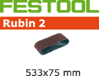 Шлифлента Festool Rubin 2 L533X 75-P80 RU2/10 499157