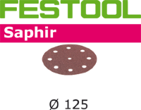Шлифовальные круги Festool Saphir STF D125/8 P24 SA/25 493124