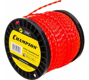 Корд триммерный Square Twist (3.0 мм; 60 м; витой квадрат) CHAMPION (C7011)
