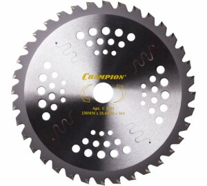 Нож с зубцами из твердого сплава Ninja (230х25,4 мм) Champion (C5181)