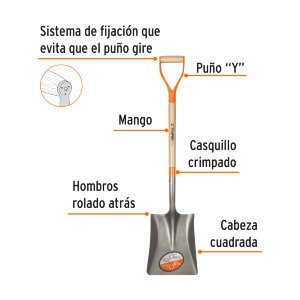 Лопата совковая Truper (17155)