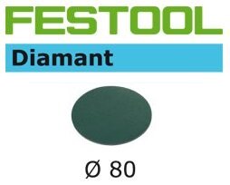 Шлифовальные круги Festool Diamant P500, компл. из 4 шт. STF D80/0 P500 DI 4x