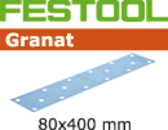 Шлифовальные листы Festool Granat STF 80x400 P80 GR/50 497159