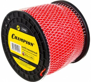 Корд триммерный Square Twist (3.0 мм; 164 м; витой квадрат) CHAMPION (C7015)